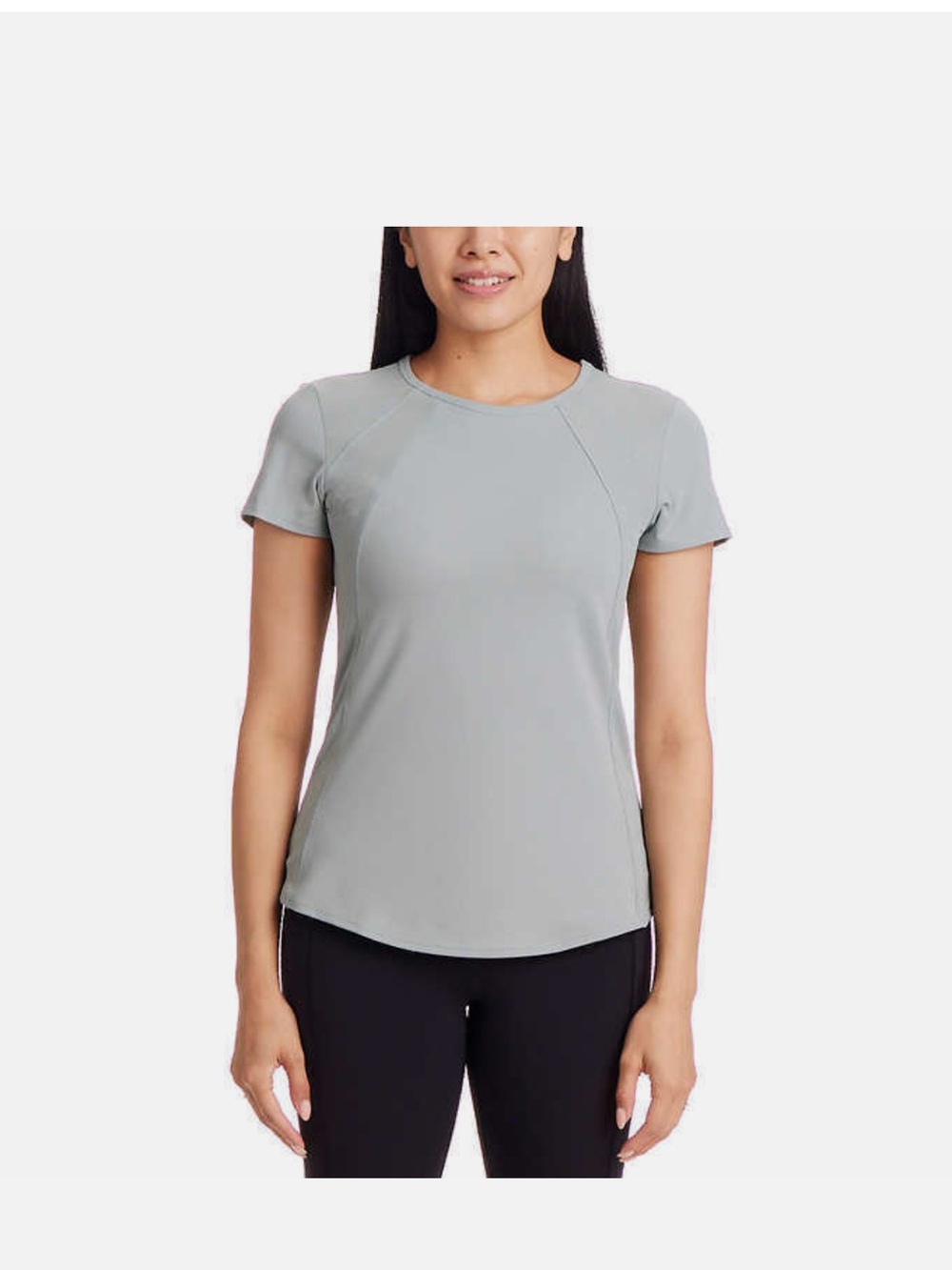 Spyder Ladies’ Light Gray Short-Sleeve Active Tee size Medium